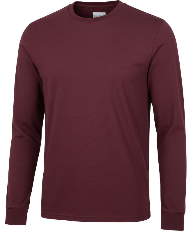 Franela Manga Larga Unicolor